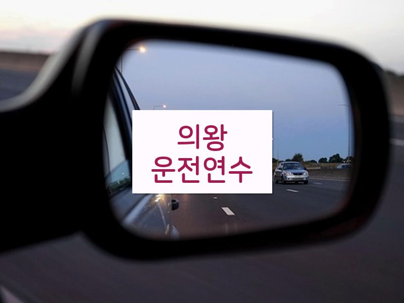 의왕운전연수 후기
