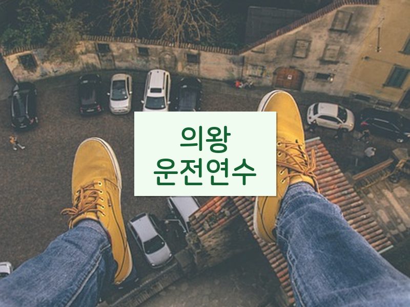 의왕운전연수 후기