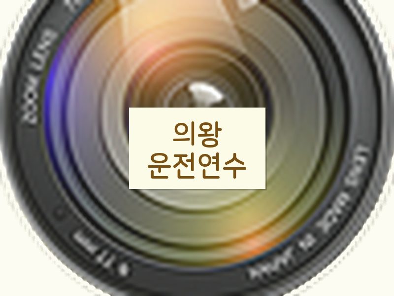 의왕운전연수 후기