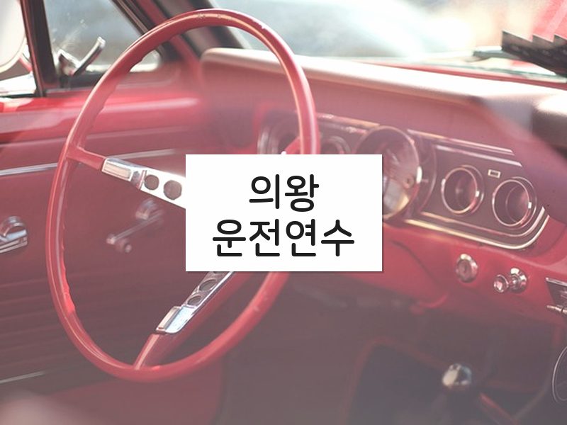 의왕운전연수 후기