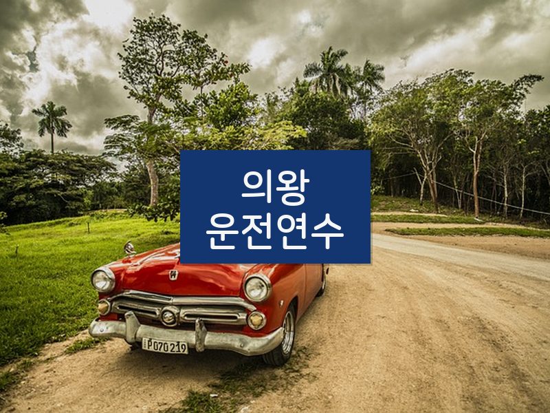 의왕운전연수 후기