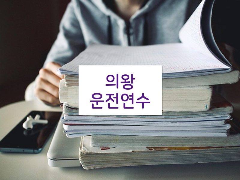 의왕운전연수 후기