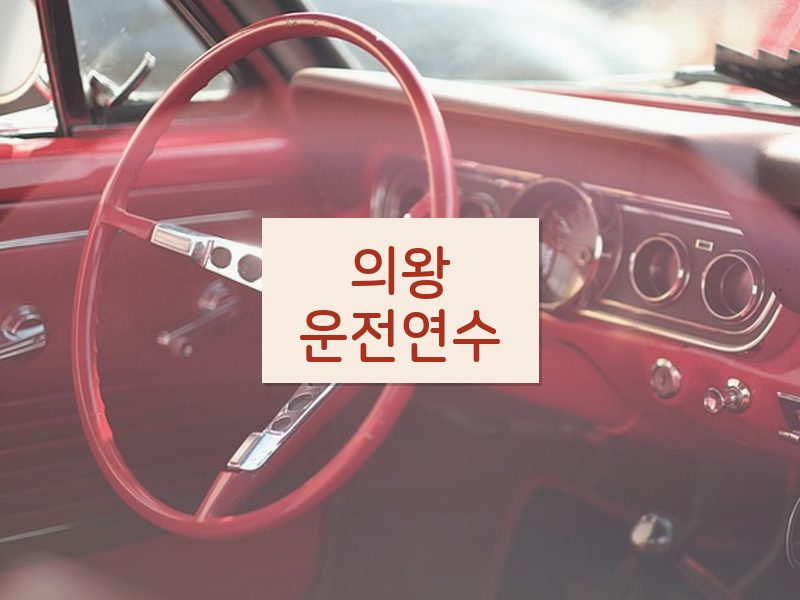의왕운전연수 후기
