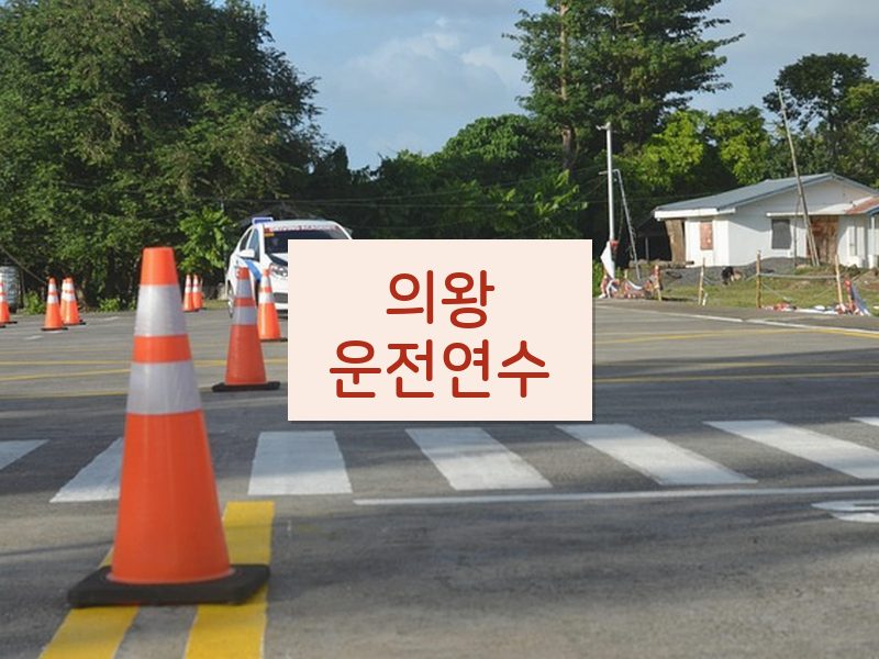의왕운전연수 후기