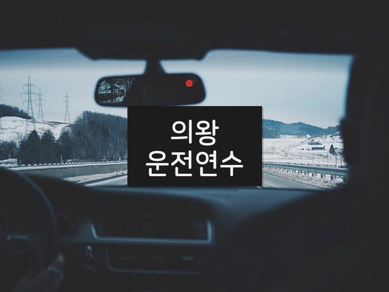 의왕운전연수 후기