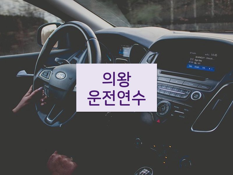 의왕운전연수 후기