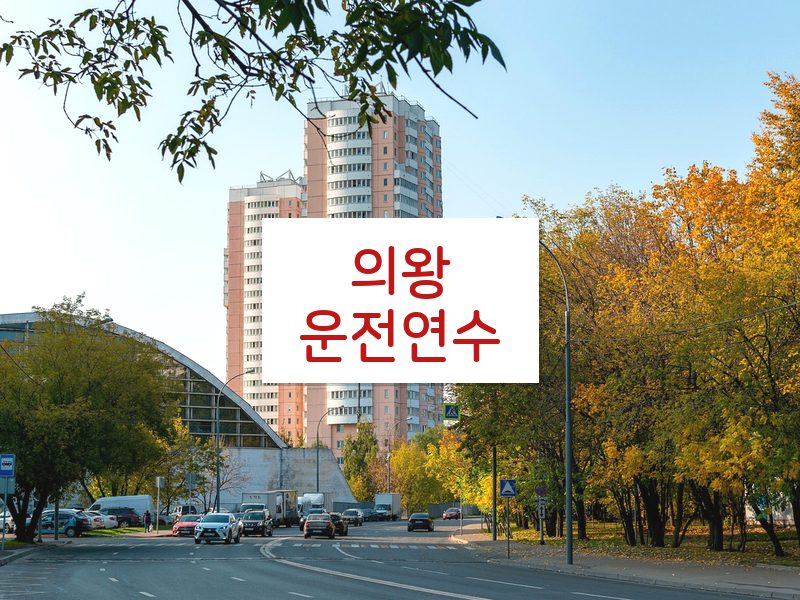 의왕운전연수 후기
