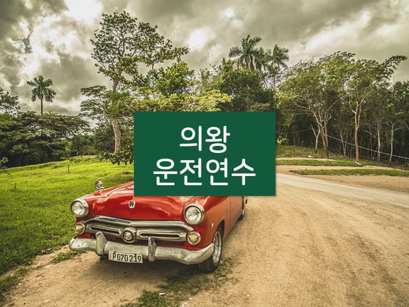 의왕운전연수 후기