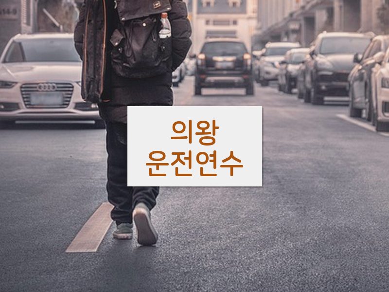 의왕운전연수 후기