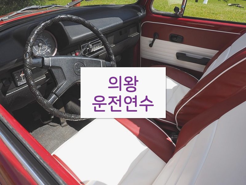 의왕운전연수 후기