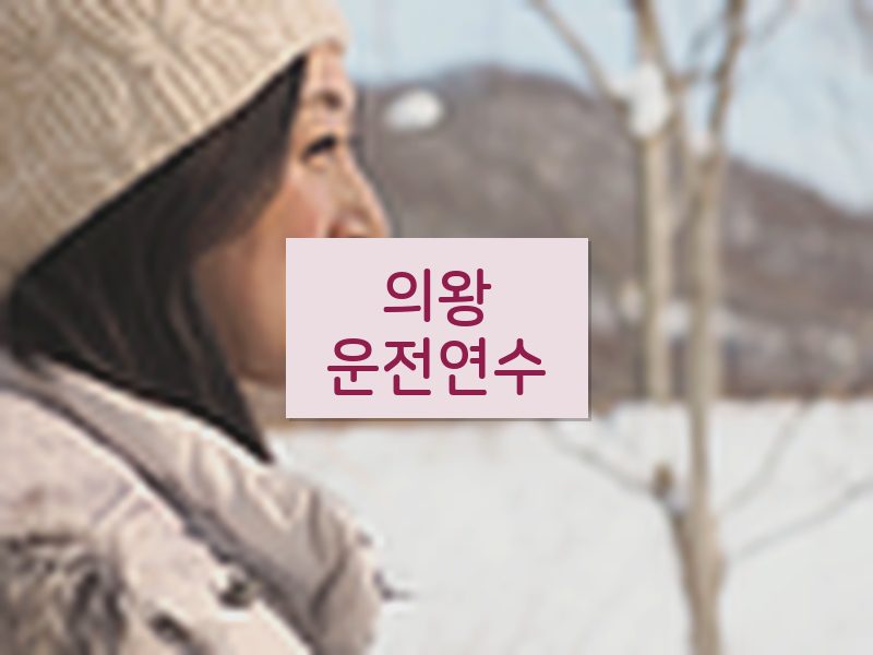 의왕운전연수 후기