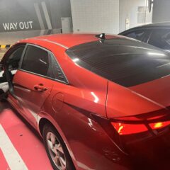 야간 운전 연습, 의왕 근처 도로에서