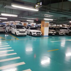 야간 주차 연습, 의왕 주변