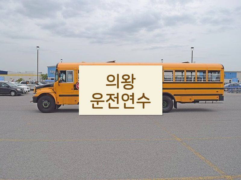 의왕운전연수 후기