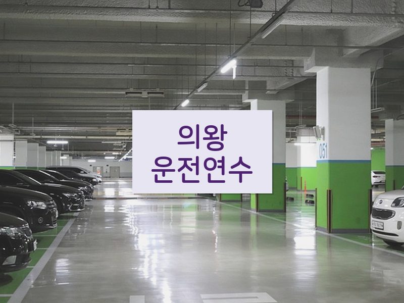 의왕운전연수 후기