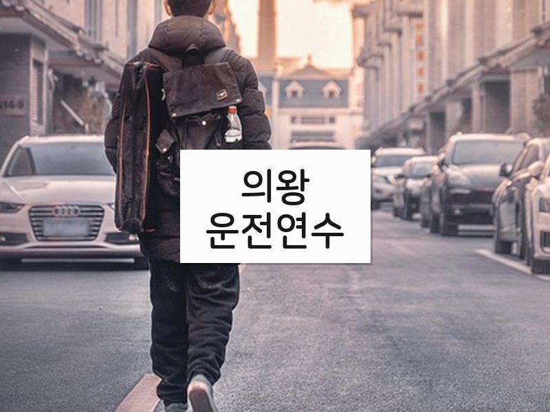 의왕운전연수 후기