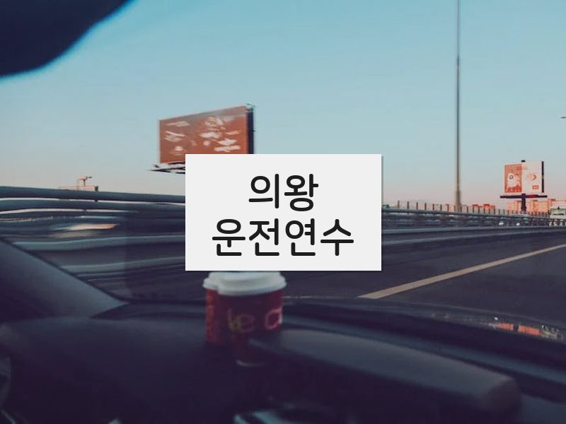 의왕운전연수 후기