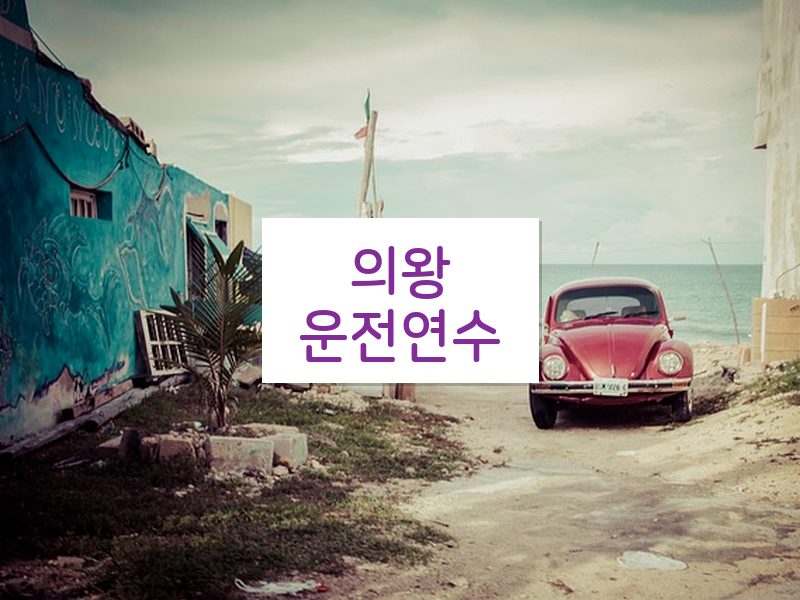 의왕운전연수 후기