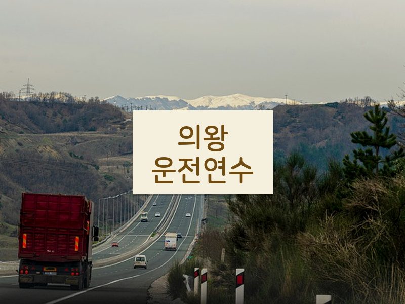 의왕운전연수 후기