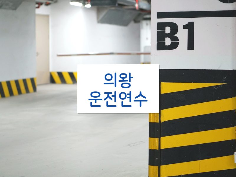 의왕운전연수 후기