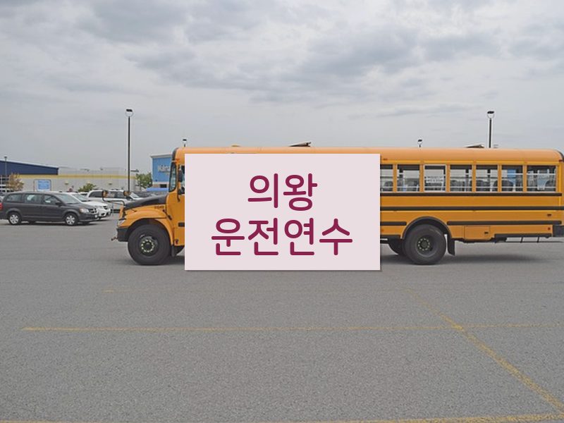 의왕운전연수 후기