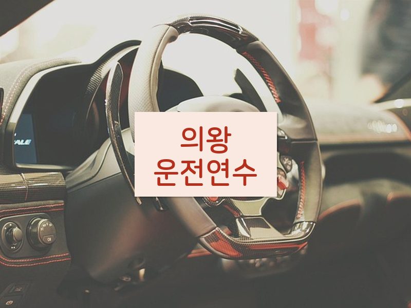 의왕운전연수 후기