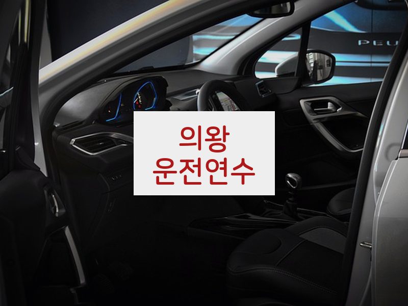 의왕운전연수 후기