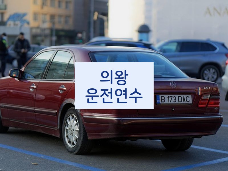 의왕운전연수 후기