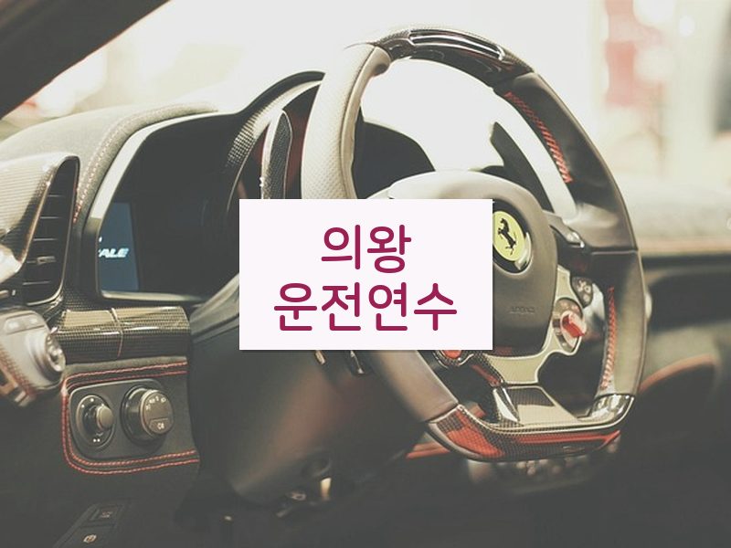 의왕운전연수 후기