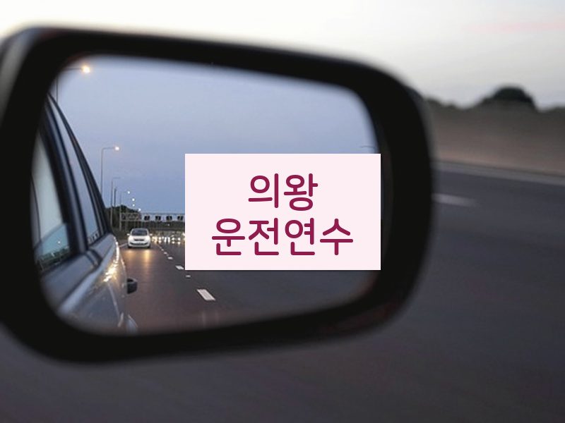 의왕운전연수 후기
