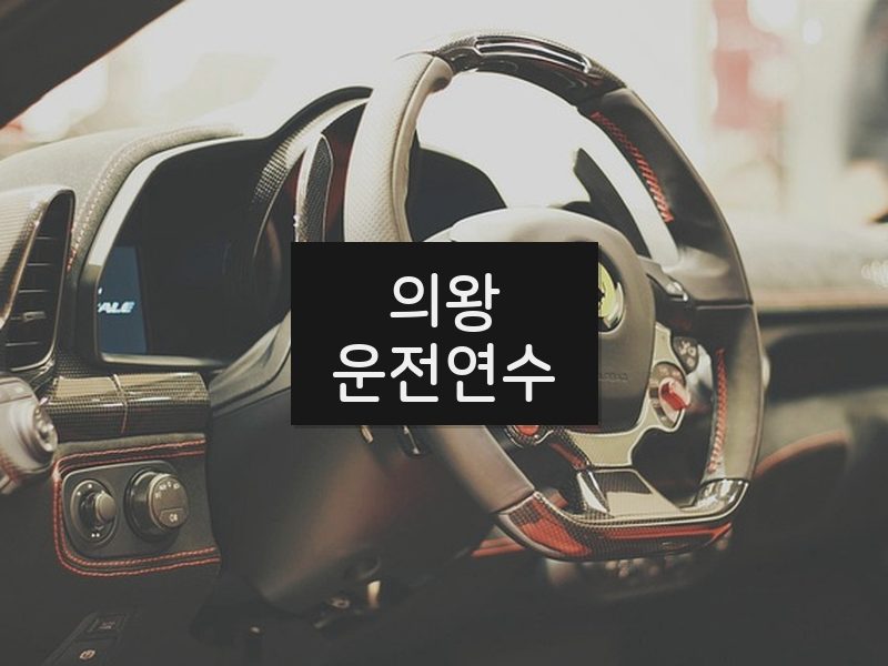 의왕운전연수 후기