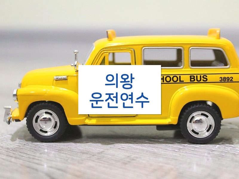 의왕운전연수 후기