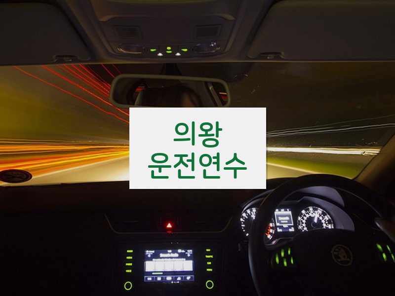 의왕운전연수 후기