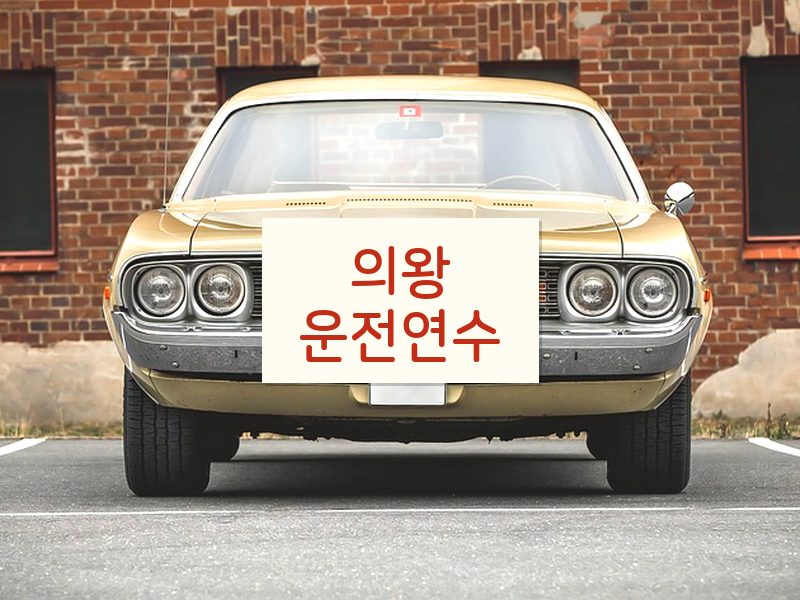 의왕운전연수 후기