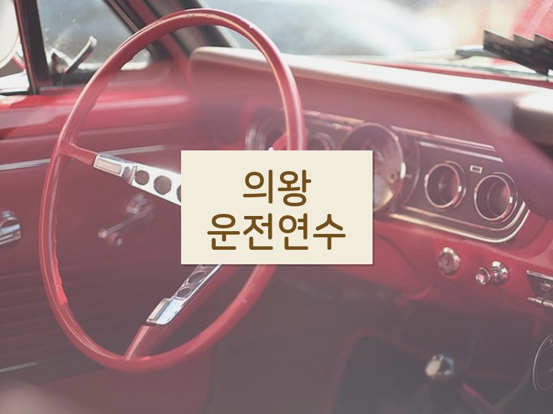 의왕운전연수 후기