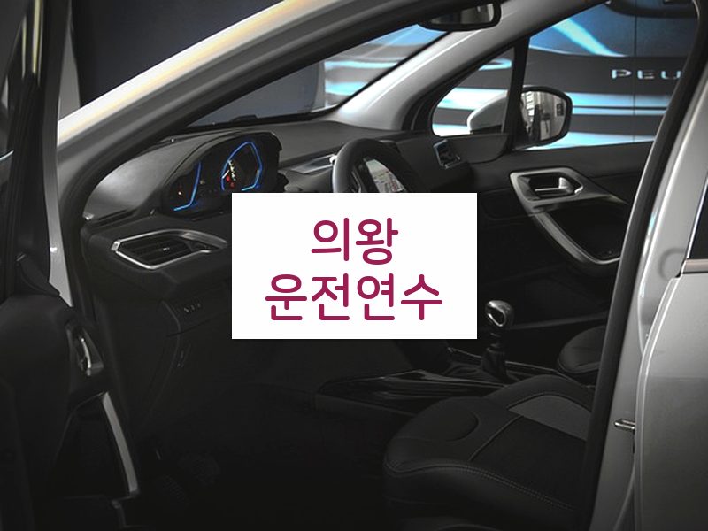 의왕운전연수 후기