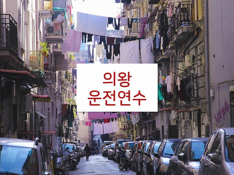 의왕운전연수 후기