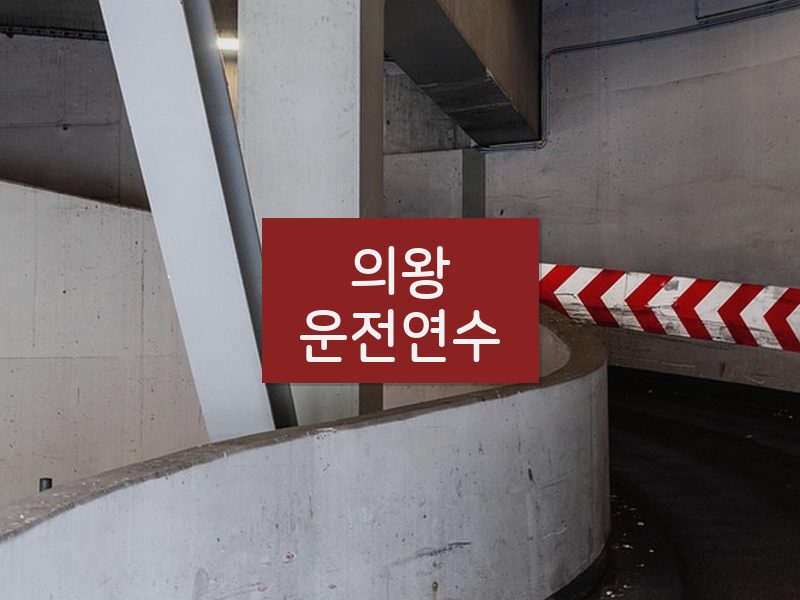 의왕운전연수 후기