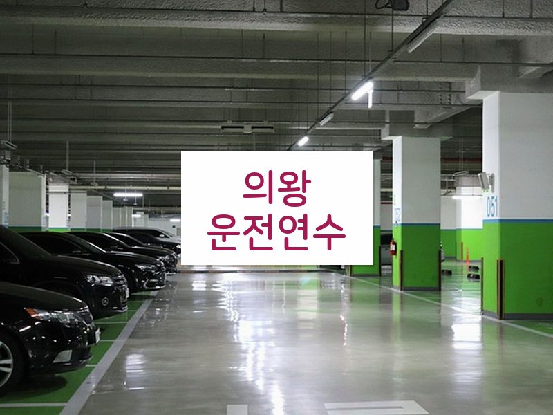 의왕운전연수 후기