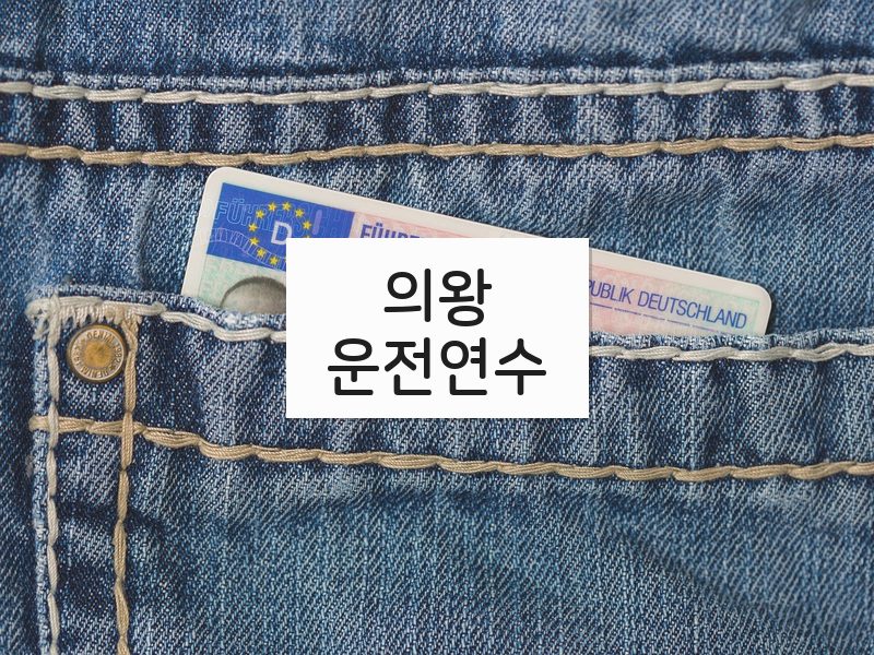 의왕운전연수 후기