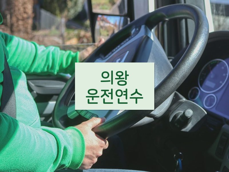 의왕운전연수 후기