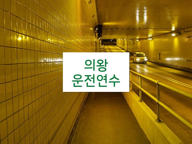 의왕운전연수 후기