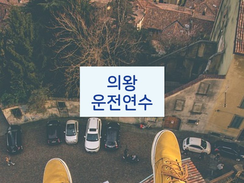 의왕운전연수 후기