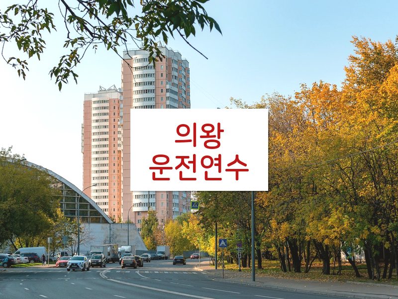 의왕운전연수 후기