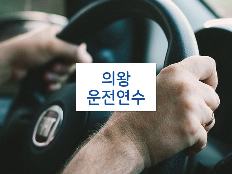 의왕운전연수 후기